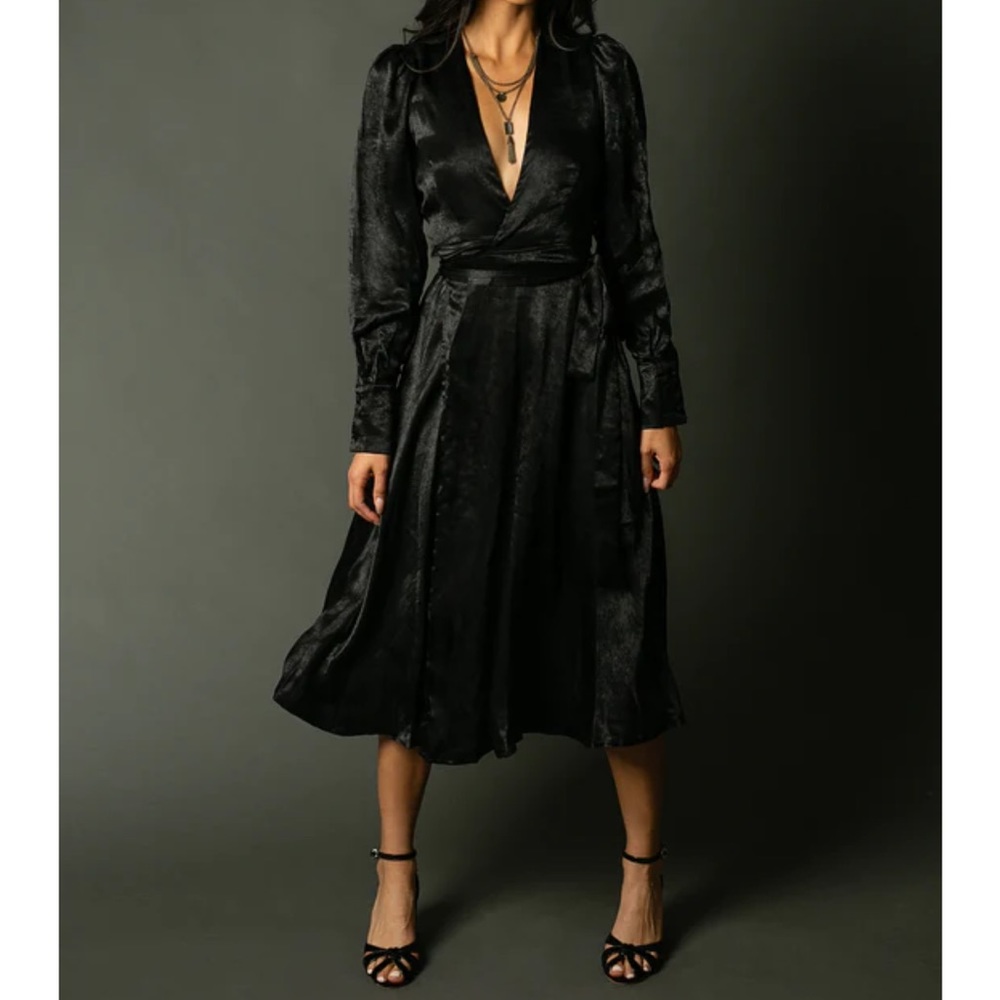 Joy Folie Arina Wrap Dress NWT